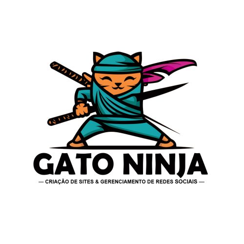 Logotipo Gato Ninja